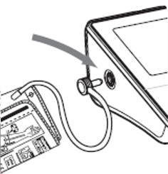 Připojení manžety k tonometru