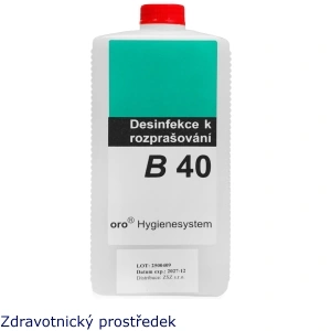 Dezinfekce postřiková Orochemie B40 1l