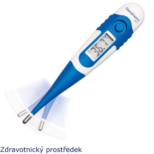 Teploměr digitální Geratherm Flex modrý