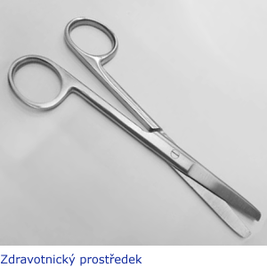 Nůžky chirurgické tupé rovné 13 cm