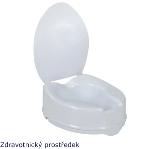 Nástavec na WC 15 cm s poklopem SARA