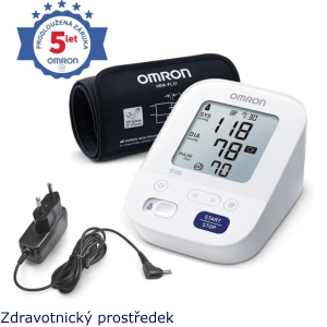 Tonometr Omron M3 Comfort (2020) + síťový adaptér
