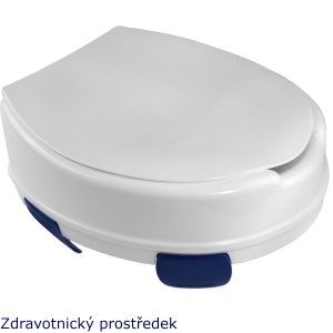 Nástavec na WC 15 cm s poklopem KATE