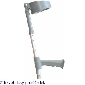 Berle francouzská loketní 210 šedá 1 pár 