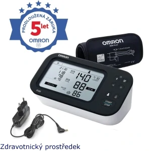 Tonometr Omron M7 Intelli IT AFib + síťový adaptér