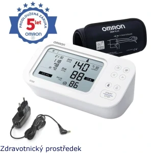 Tonometr Omron M6 Comfort AFib + síťový adaptér