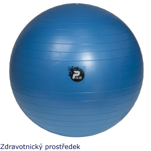 Míč rehabilitační ABS 65 cm + hustilka PILO