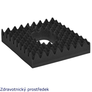 Antidekubitní sedák s otvorem Komfort RF-K1