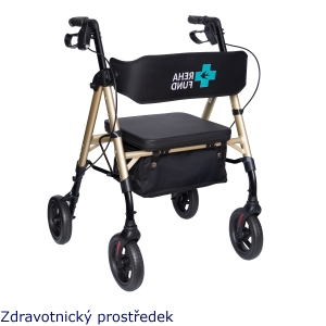 Chodítko čtyřkolové MARSEILLE RF-617 zlaté