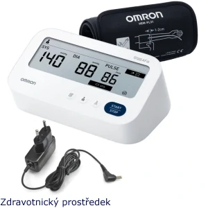 Tonometr Omron M3 Comfort AFib + síťový adaptér