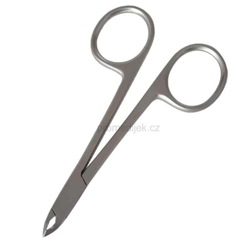 Kleště na manikúru štipky 10 cm, ostří 4 mm 