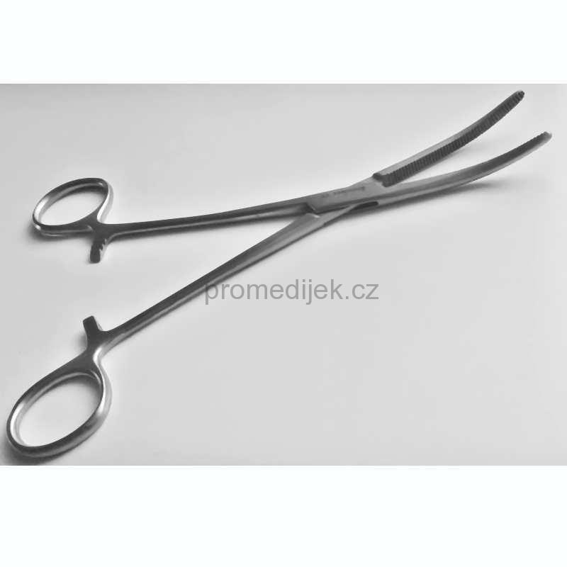 Peán - anatomická svorka zahnutá 18 cm