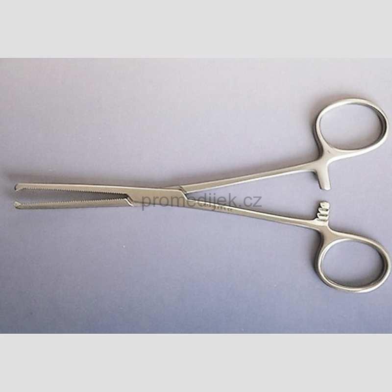 Kocher - chirurgická svorka rovná 18 cm