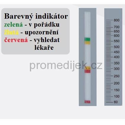 Výdechoměr Rossmax PF120C