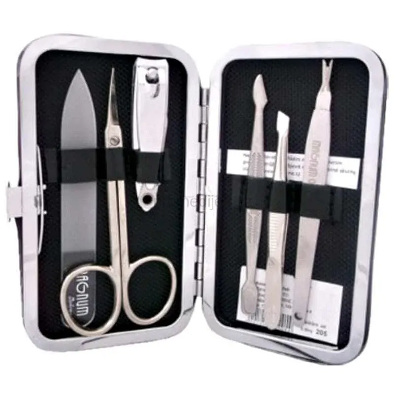 Magnum 205 black/red Manikúrní set, 6 nástrojů 
