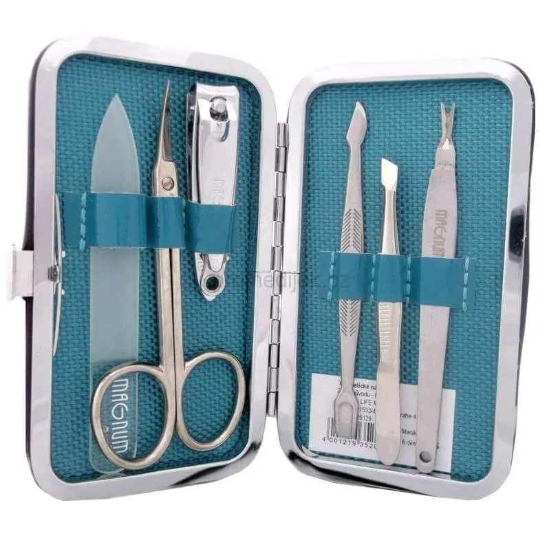 Magnum 205 blue Manikúrní set, 6 nástrojů 