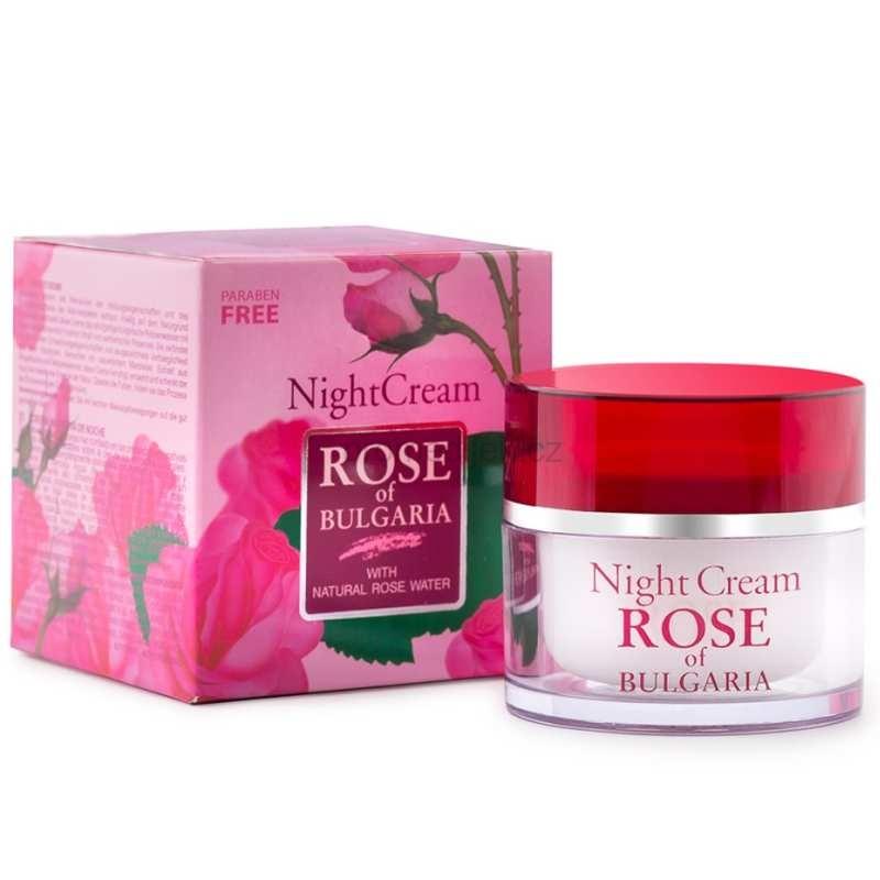 Noční krém s růžovou vodou 50ml Rose of Bulgaria BioFresh
