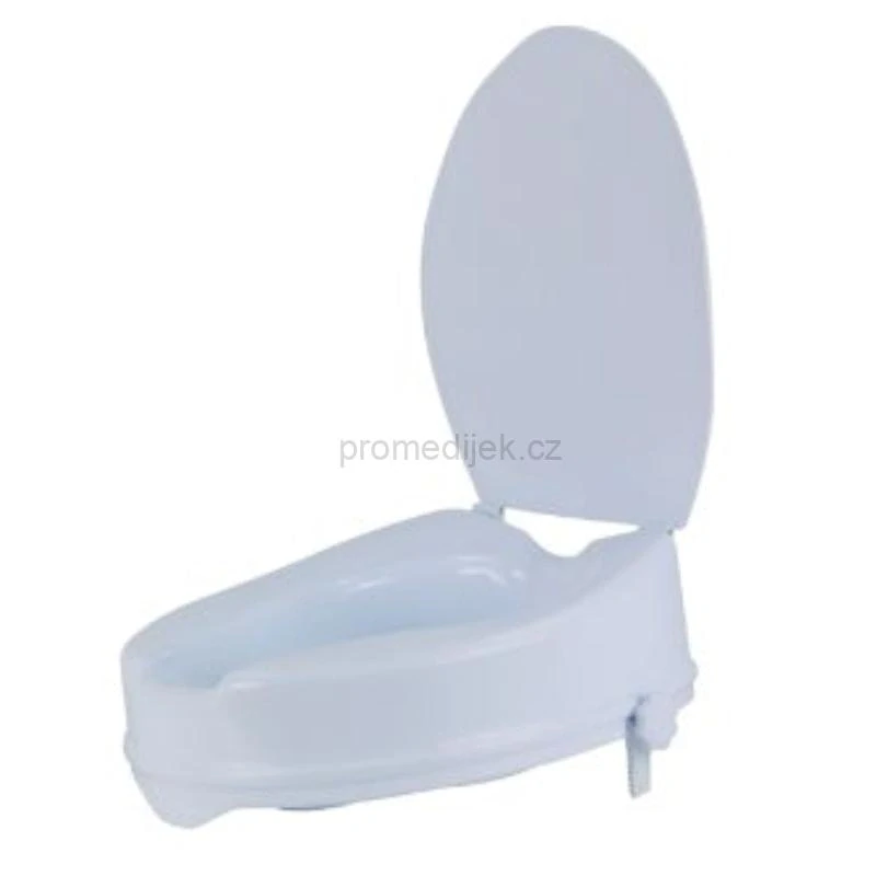 Nástavec na WC 15 cm s poklopem SARA