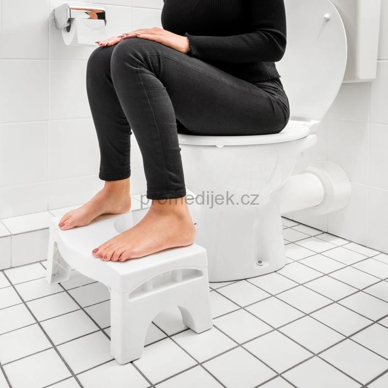 Stolička k toaletě skládací KP103