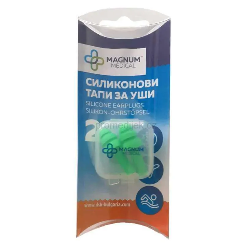 Silikonové chrániče sluchu 2ks Magnum