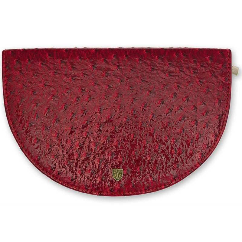 Sada na manikúru 5224 P N, červená, vzor pštrosí kůže Kellermann