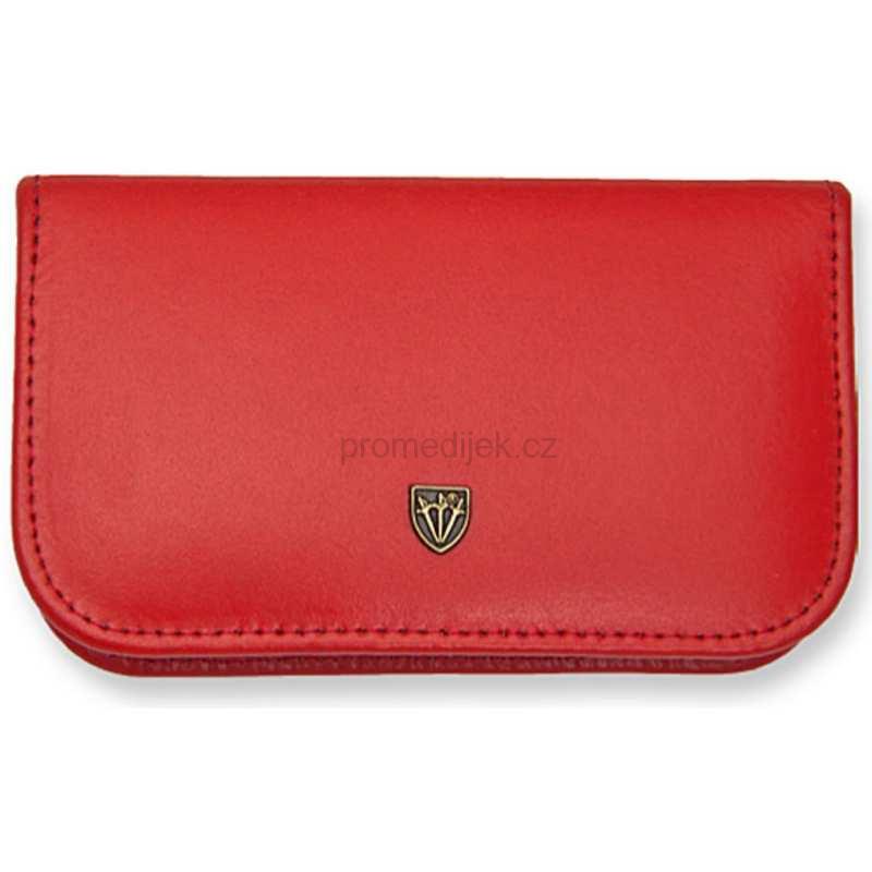 Sada na manikúru z pravé kůže L 52136 P N, červená Kellermann