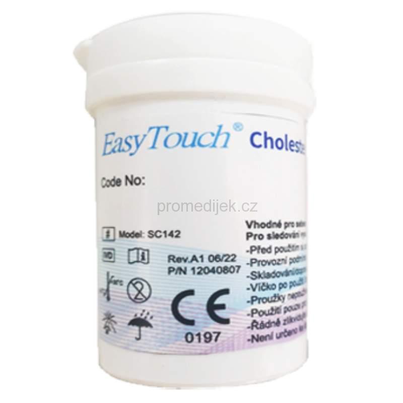 Diagnostické proužky na cholesterol 10ks EasyTouch