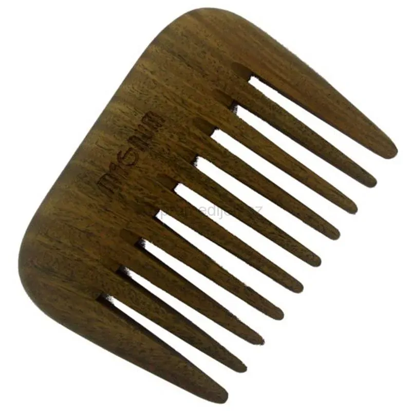 Hřeben dřevěný Guajak Afro 10 cm Magnum 308 