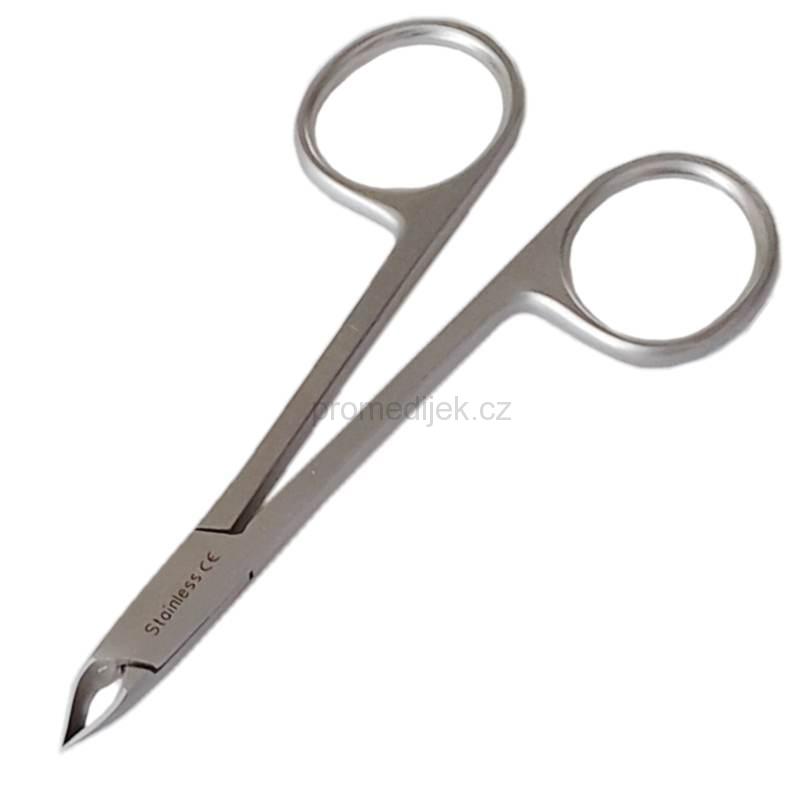 Kleště na manikúru štipky 10 cm, ostří 4 mm 