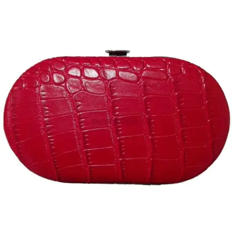 Magnum 202 Red Manikúrní set, 6 nástrojů - imitace krokodýlí kůže