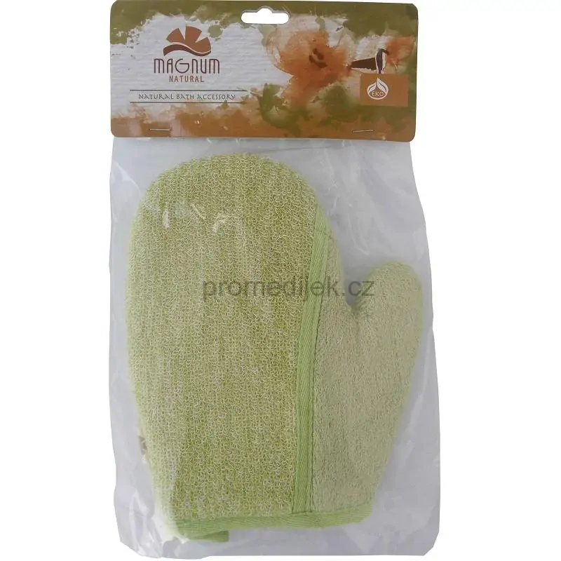 Masážní a mycí rukavice bambusový textil Magnum 197