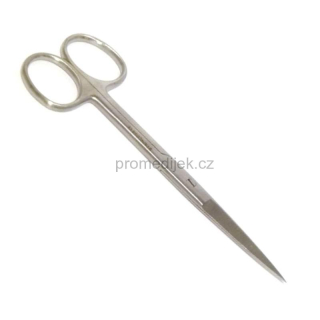 Nůžky chirurgické hrotnaté rovné 15 cm