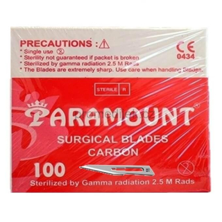 Čepelky skalpelové č.11 Carbon Paramount 100 ks
