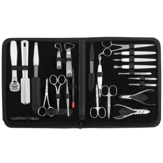 Manikúrní a pedikúrní set 23 nástrojů NO 319 GGS Solingen
