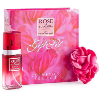 Kosmetická sada Rose of Bulgaria BioFresh (Eau de parfum, mýdlo)