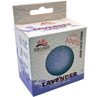 Konjaková houbička na obličej LEVANDULE Magnum 415