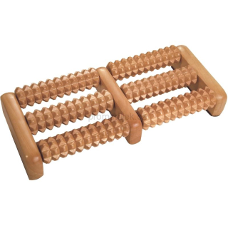 Dřevěný masážní roler na chodidla