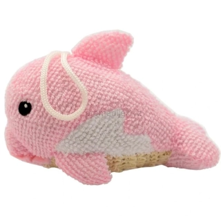 Dětská houba Velryba růžová Premium Magnum 179