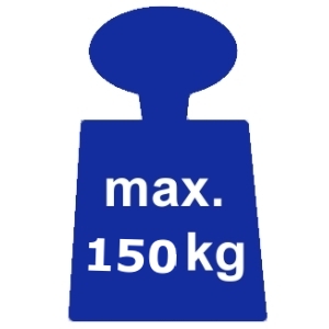 Maximální nosnost 150 kg